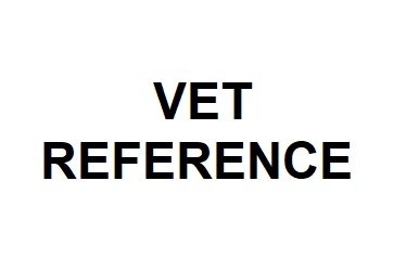 what is a vet reference