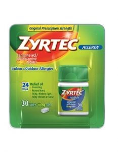 How Much Zyrtec Can I Give My Dog